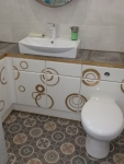 Bathroom Cabinets - decoration by customer